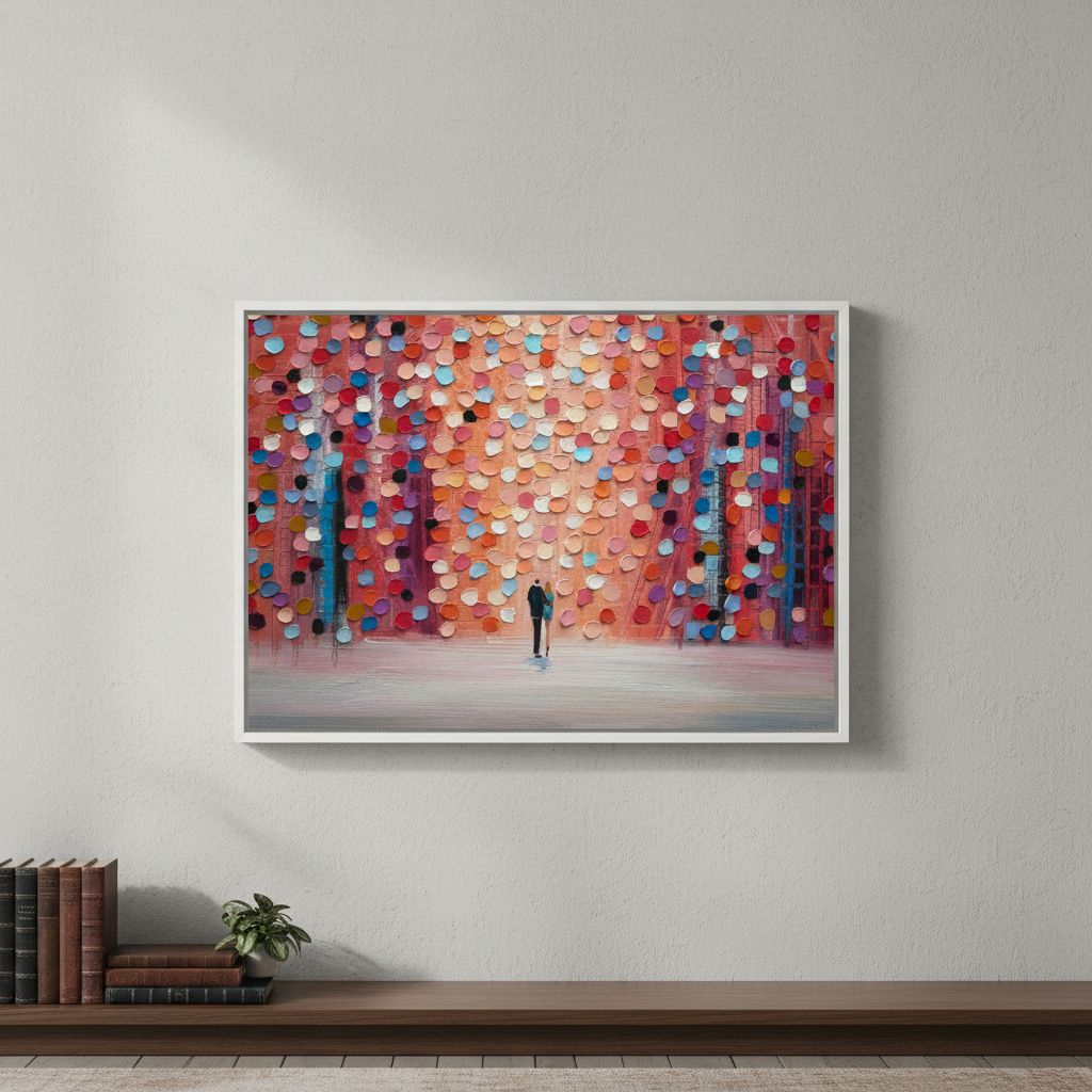 Dream on Under the Pink Rain by Ekaterina Ermilkina