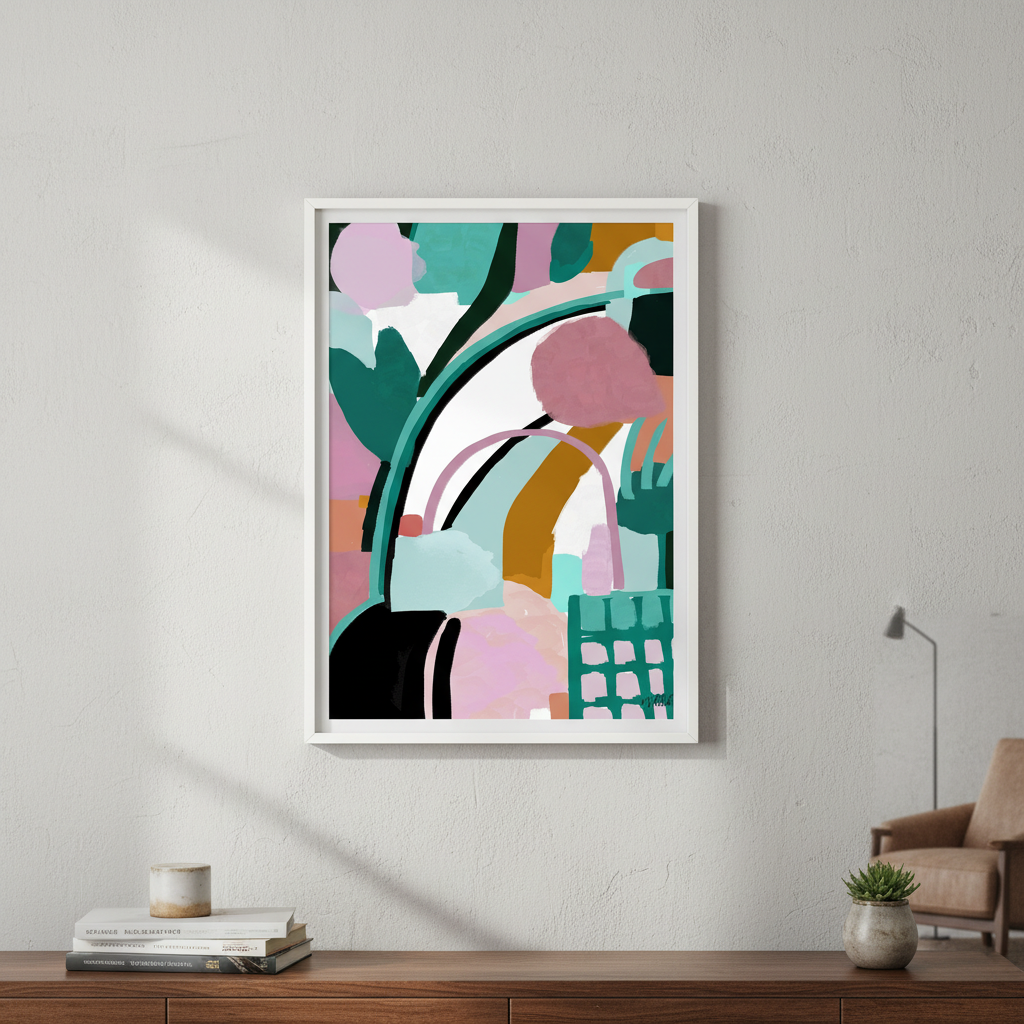 Offbeat Abstract by Inkheart Designs