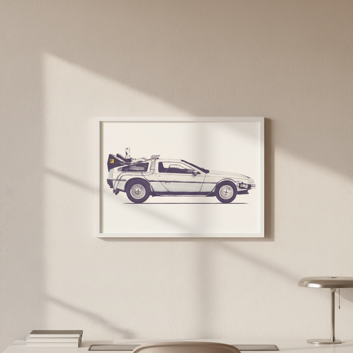 Delorean by Florent Bodart