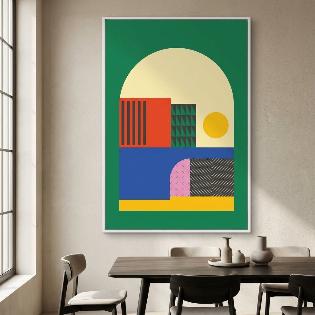 Modernist Sunrise wall - art - picture - poster