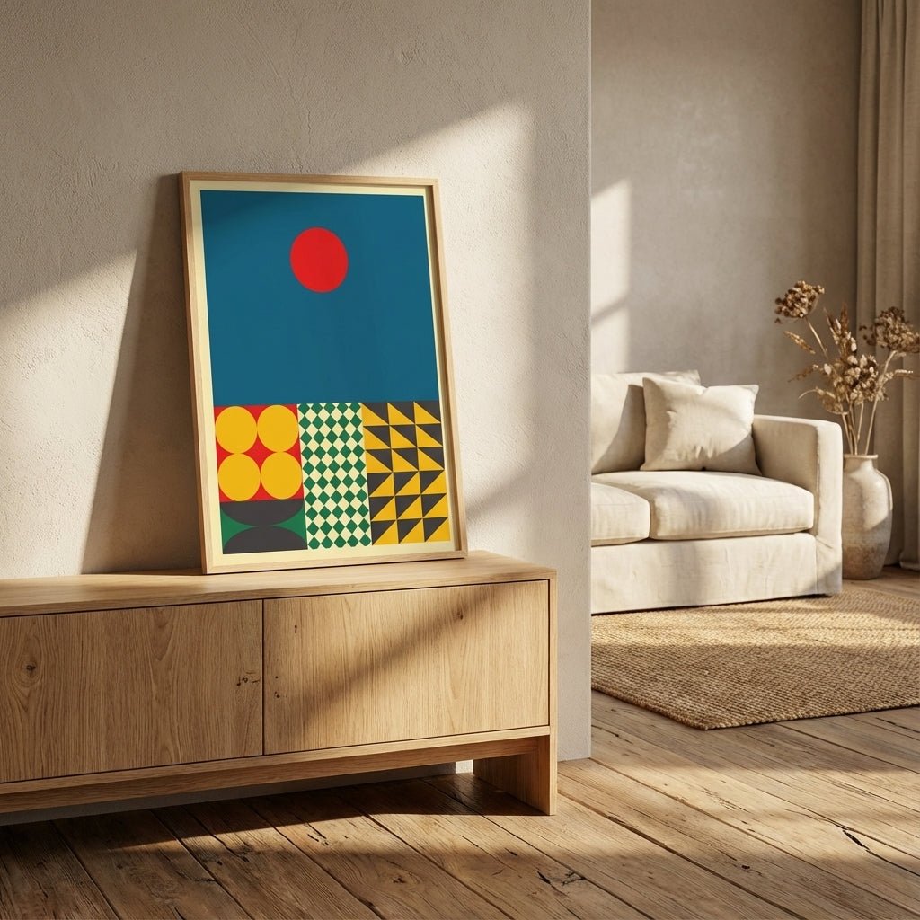 Modular Sunrise wall - art - picture - poster