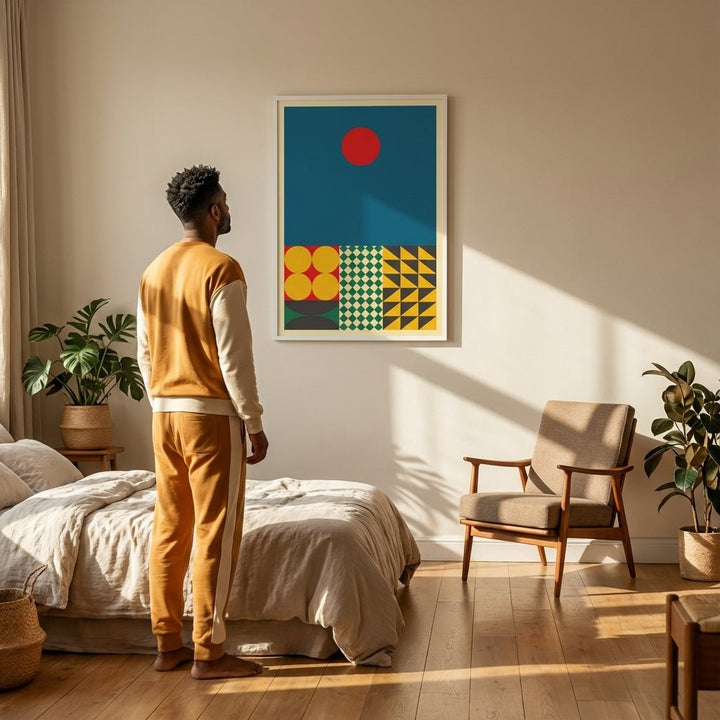 Modular Sunrise wall - art - picture - poster