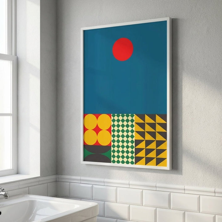 Modular Sunrise wall - art - picture - poster
