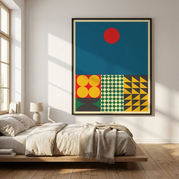 Modular Sunrise wall - art - picture - poster
