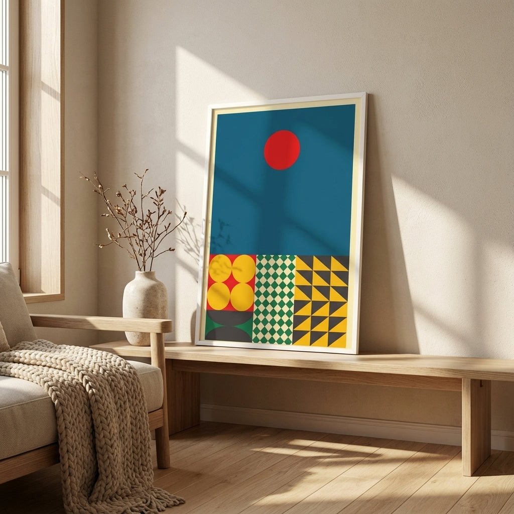Modular Sunrise wall - art - picture - poster