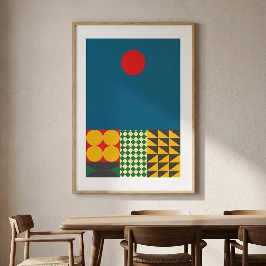 Modular Sunrise wall - art - picture - poster