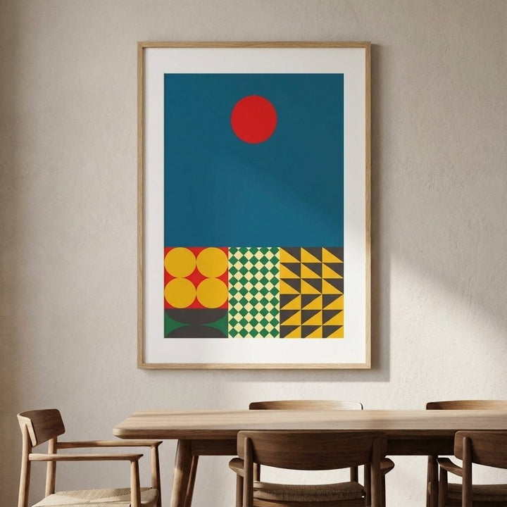 Modular Sunrise wall - art - picture - poster