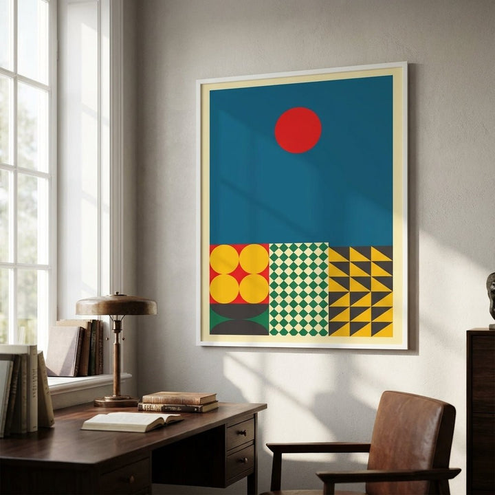 Modular Sunrise wall - art - picture - poster