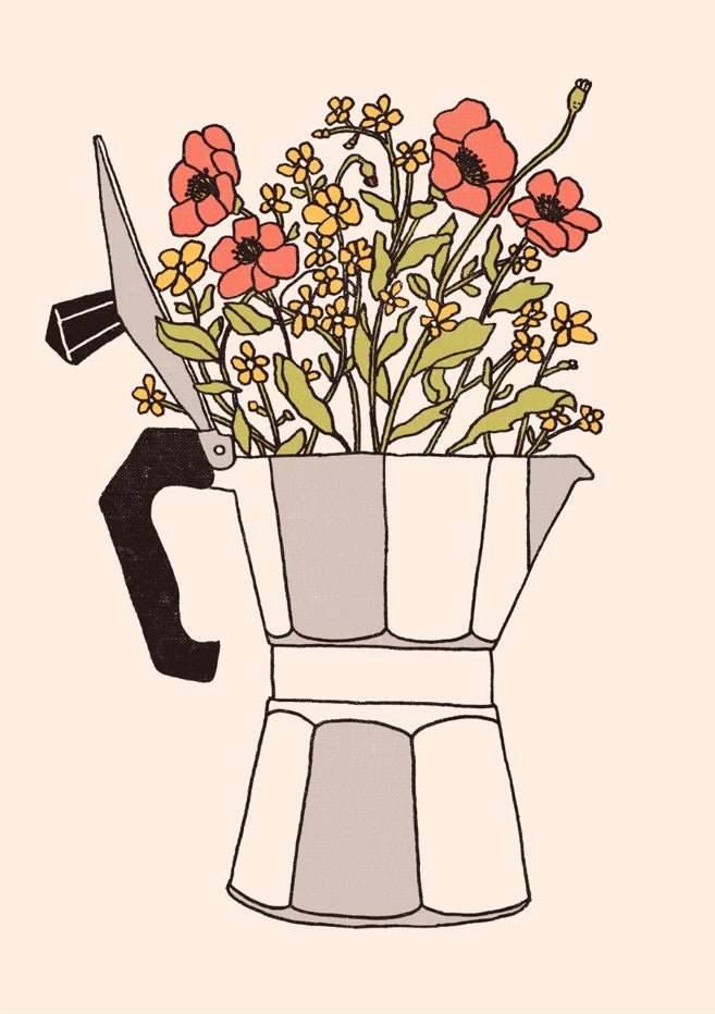Moka Flowers Colors by Florent Bodart