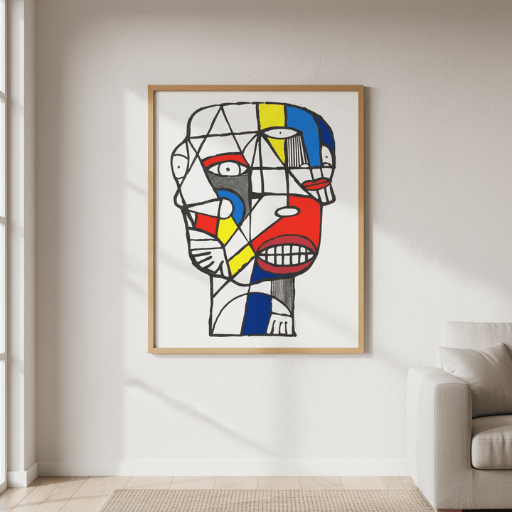Mondriaan by Sven Reubens wall - art - picture - poster