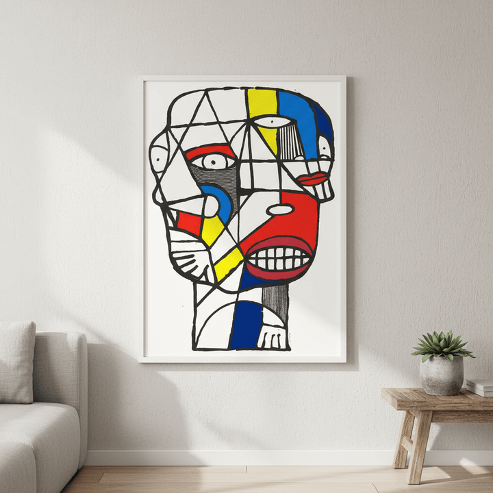 Mondriaan by Sven Reubens wall - art - picture - poster