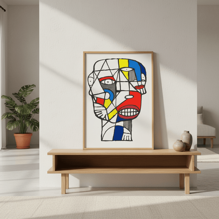 Mondriaan by Sven Reubens wall - art - picture - poster