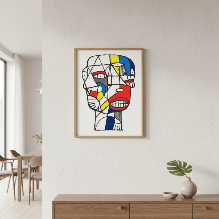 Mondriaan by Sven Reubens wall - art - picture - poster