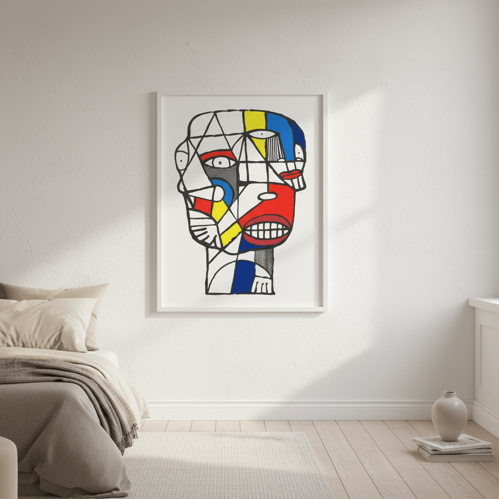 Mondriaan by Sven Reubens wall - art - picture - poster