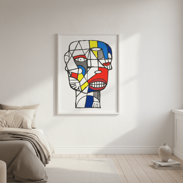 Mondriaan by Sven Reubens wall - art - picture - poster