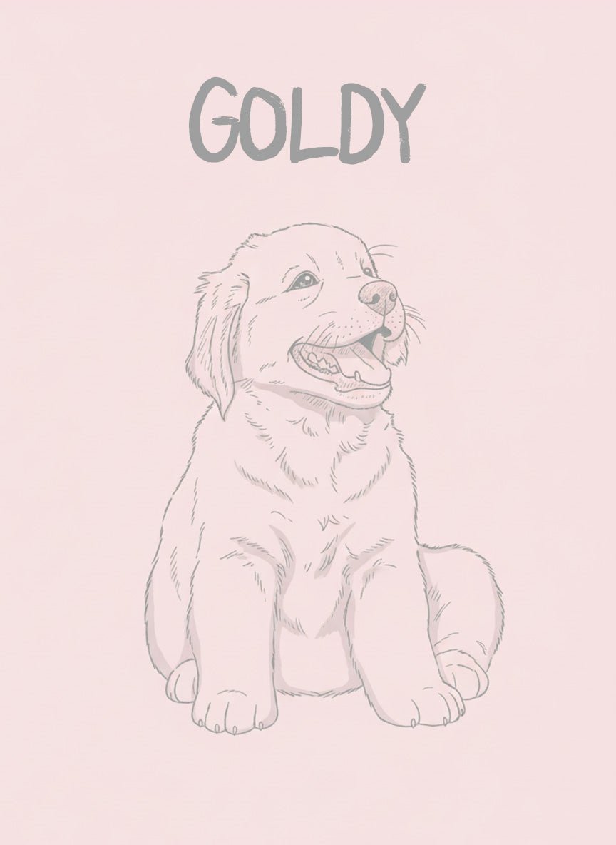 Monoline Custom Pet Personalisation Wall Art wall - art - picture - poster