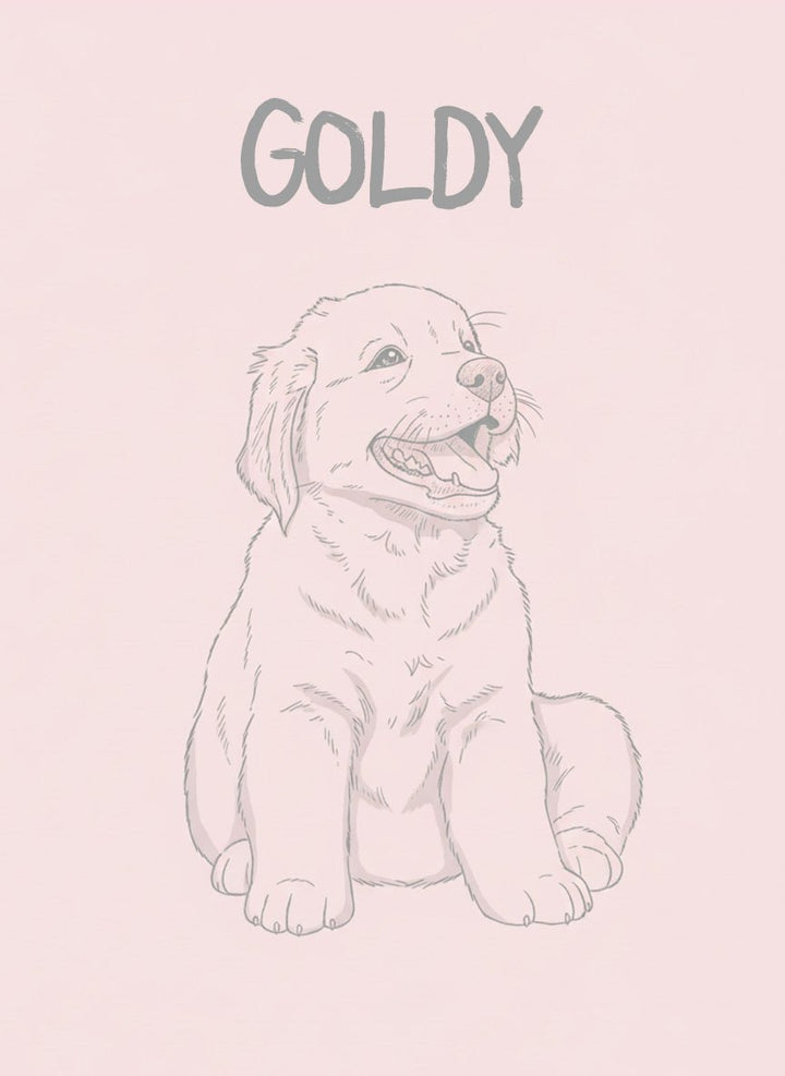 Monoline Custom Pet Personalisation Wall Art wall - art - picture - poster