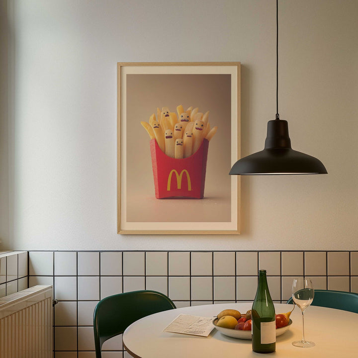 Monster Fries Wall Art wall - art - picture - poster