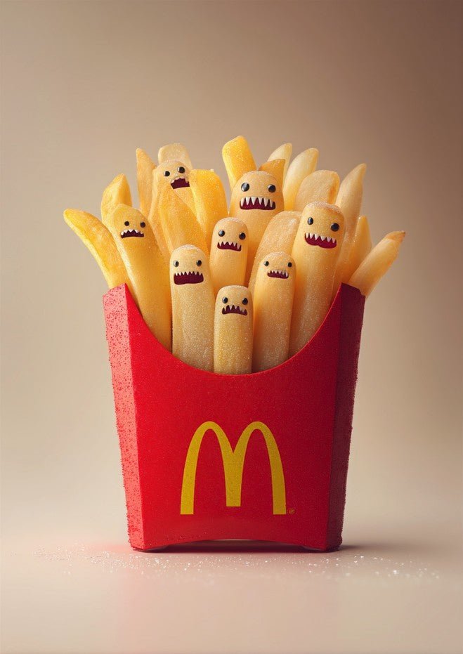 Monster Fries Wall Art