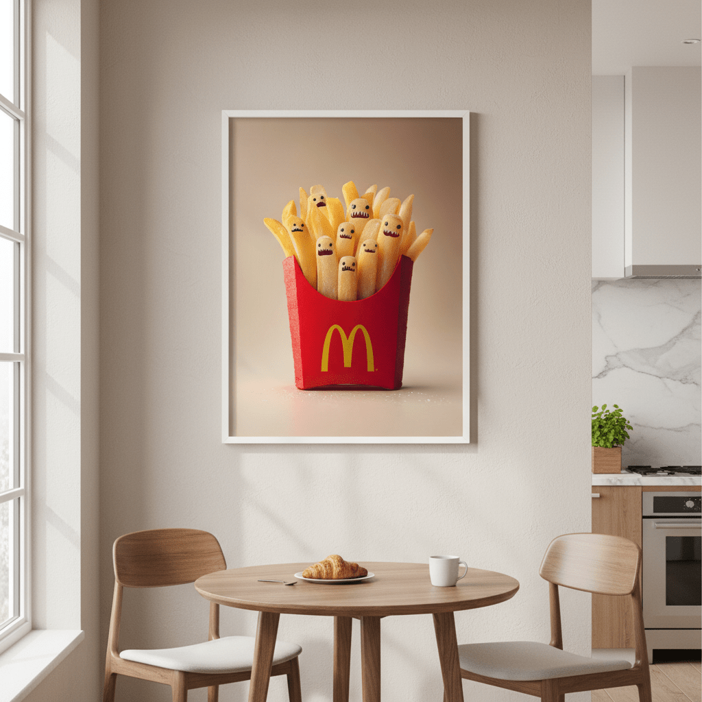 Monster Fries Wall Art wall - art - picture - poster