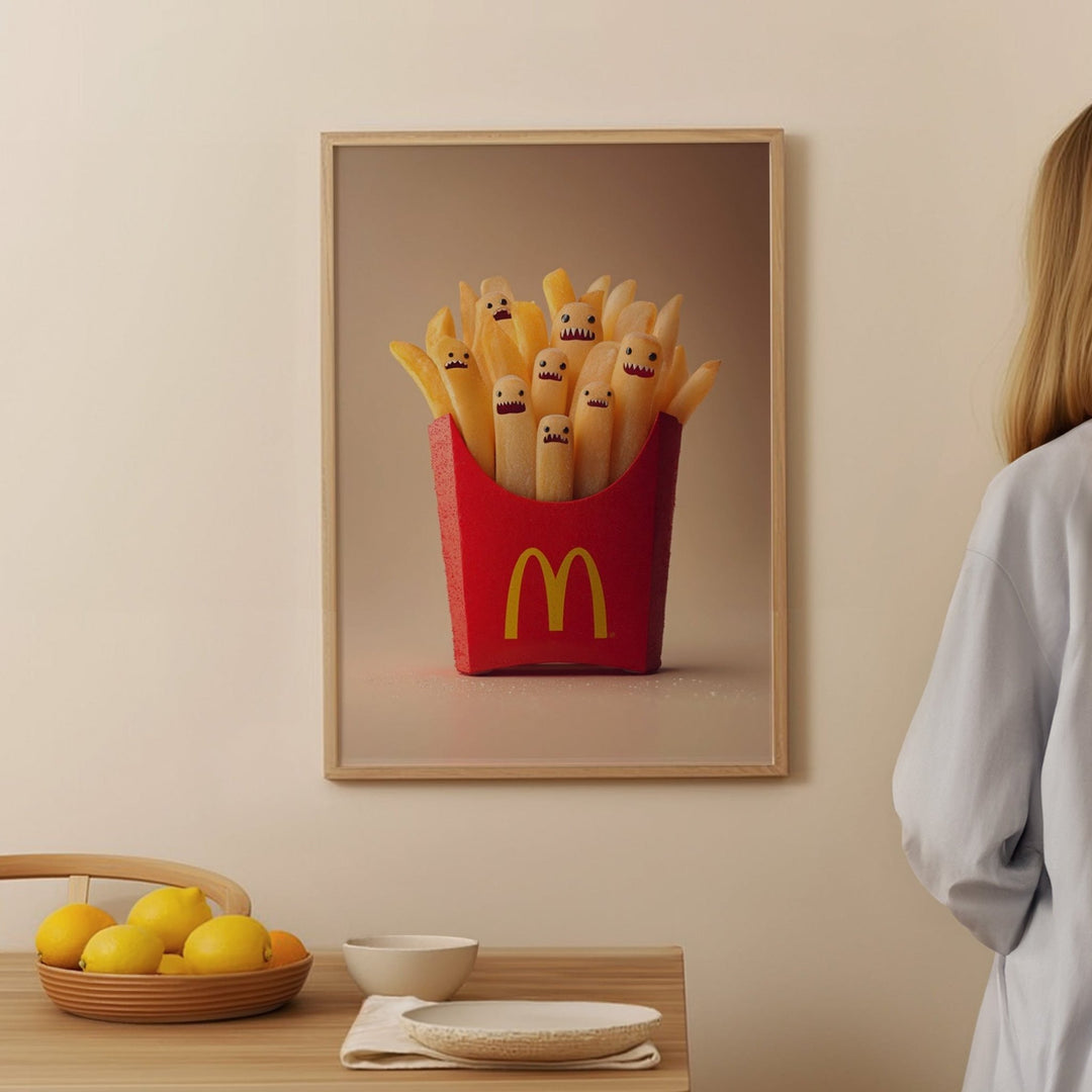 Monster Fries Wall Art wall - art - picture - poster