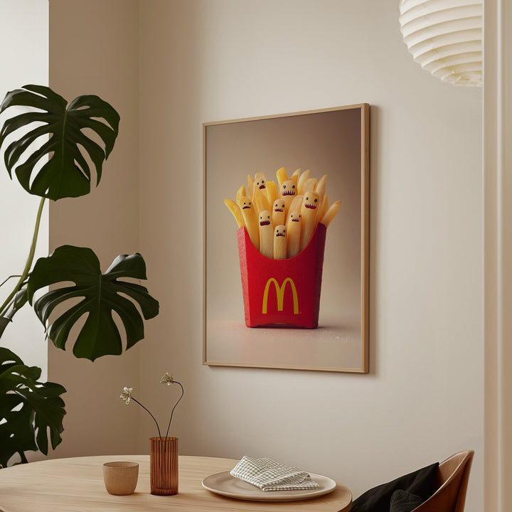 Monster Fries Wall Art wall - art - picture - poster