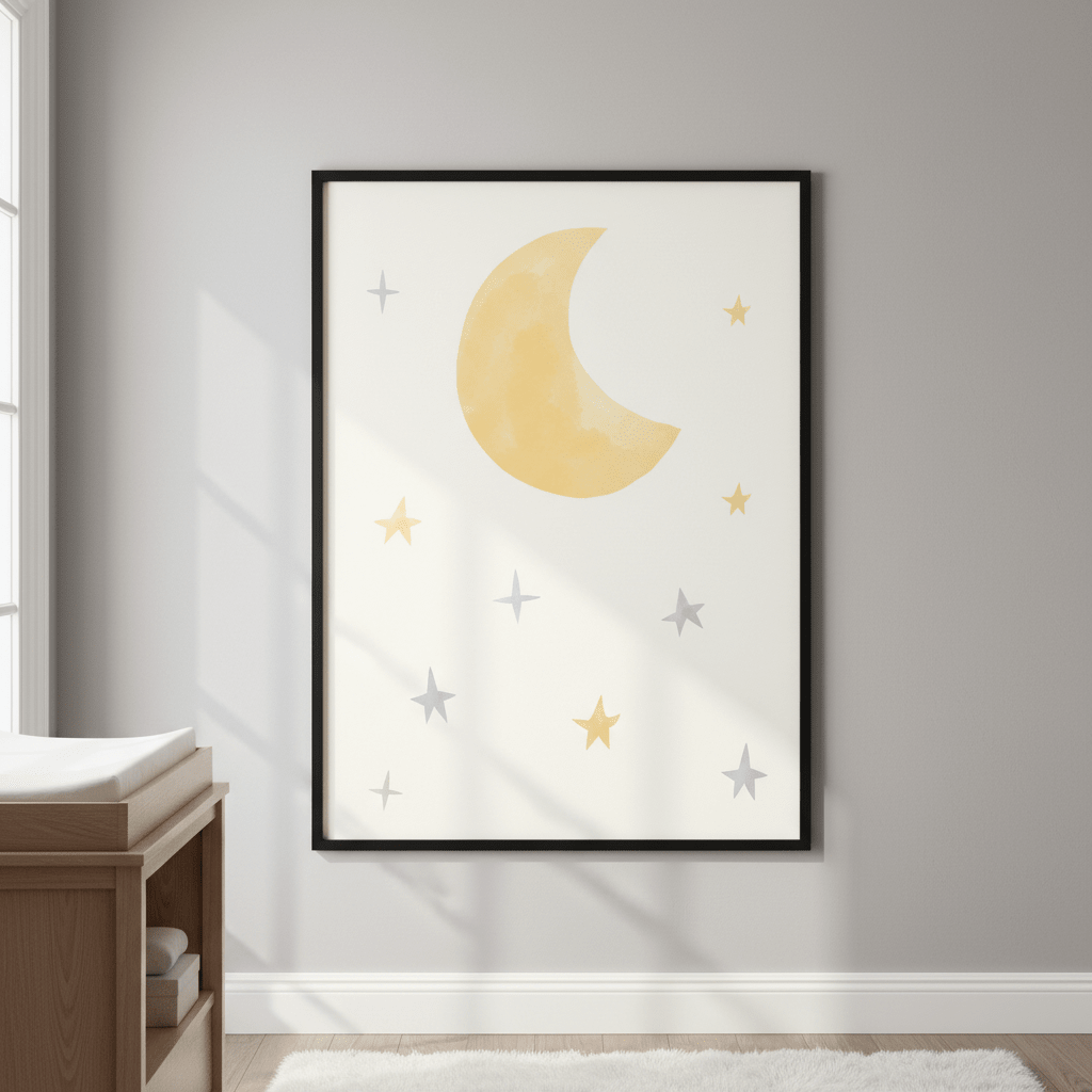 Moon by Menina Lisboa wall - art - picture - poster
