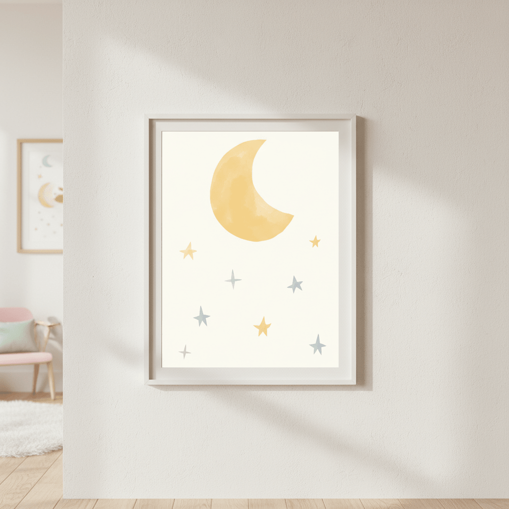 Moon by Menina Lisboa wall - art - picture - poster