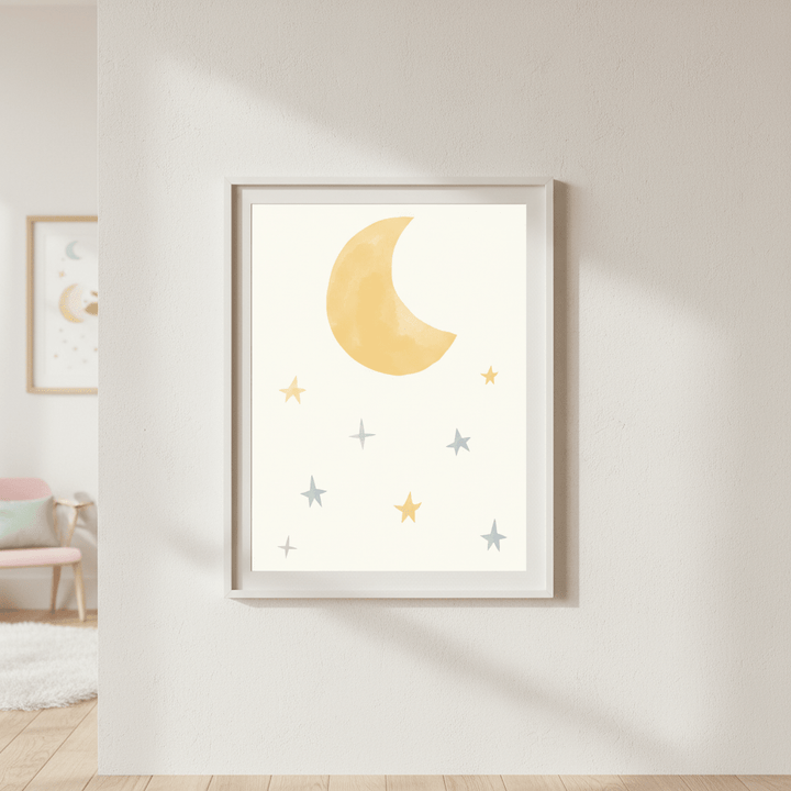 Moon by Menina Lisboa wall - art - picture - poster