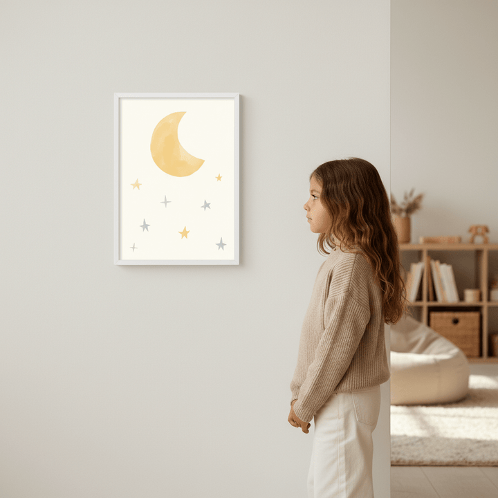 Moon by Menina Lisboa wall - art - picture - poster