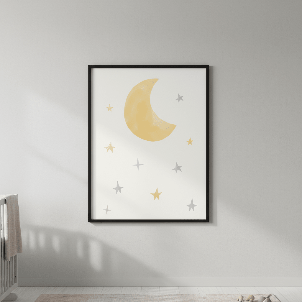 Moon by Menina Lisboa wall - art - picture - poster