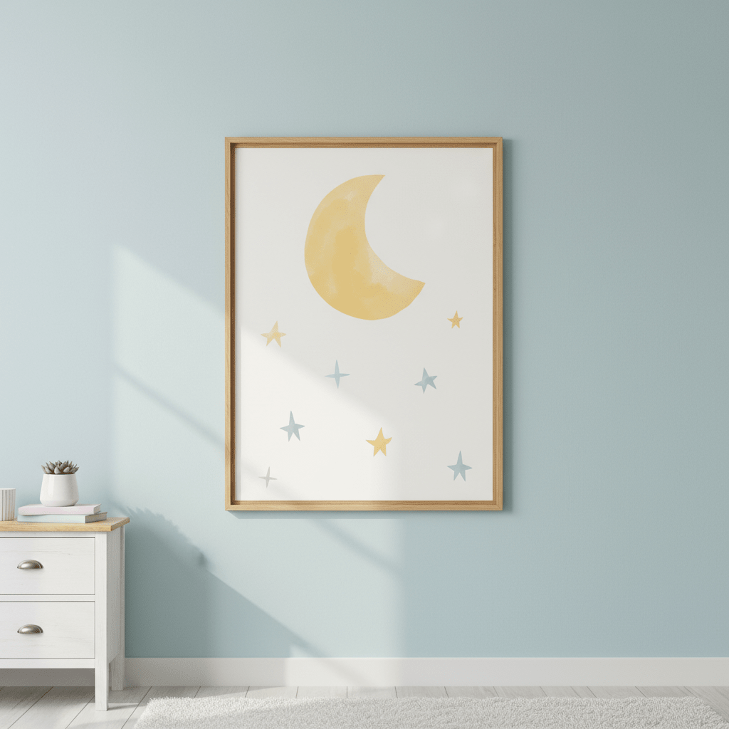 Moon by Menina Lisboa wall - art - picture - poster