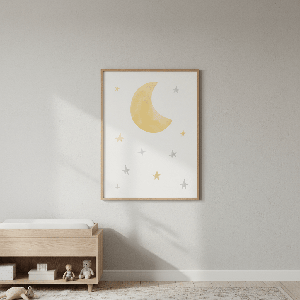 Moon by Menina Lisboa wall - art - picture - poster