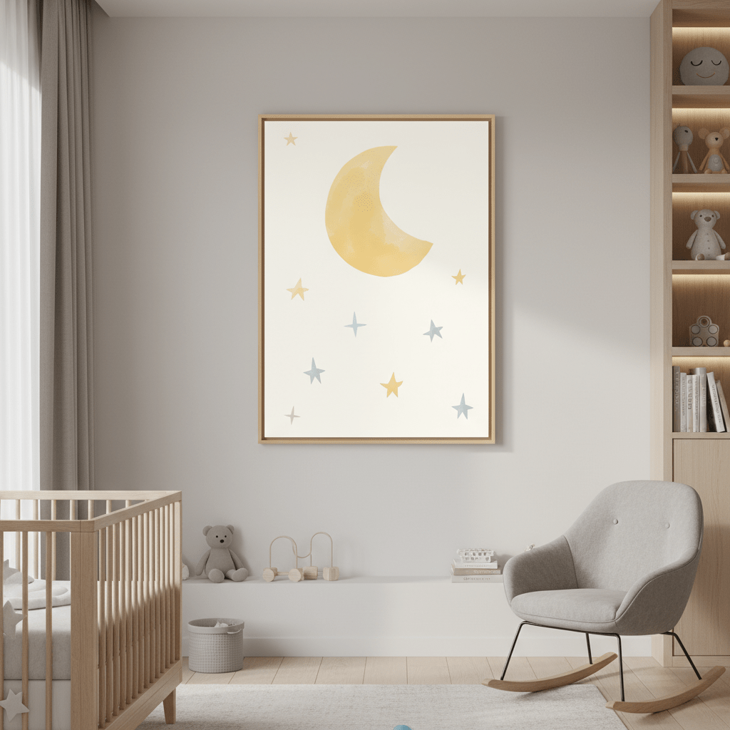 Moon by Menina Lisboa wall - art - picture - poster