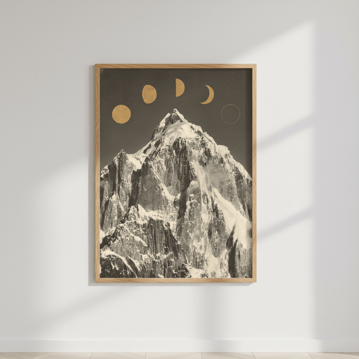 Moon Phases by Florent Bodart wall - art - picture - poster