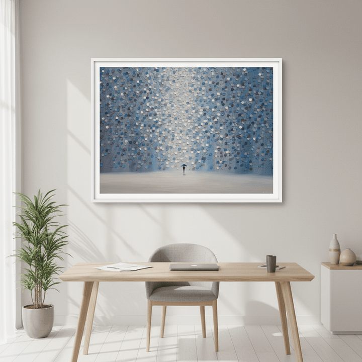 Moonlight Rain by Ekaterina Ermilkina wall - art - picture - poster