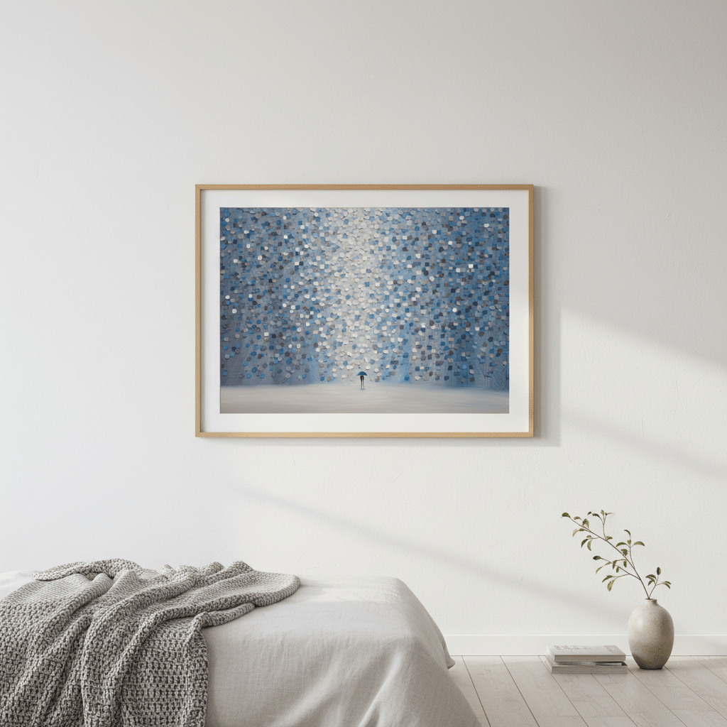 Moonlight Rain by Ekaterina Ermilkina wall - art - picture - poster