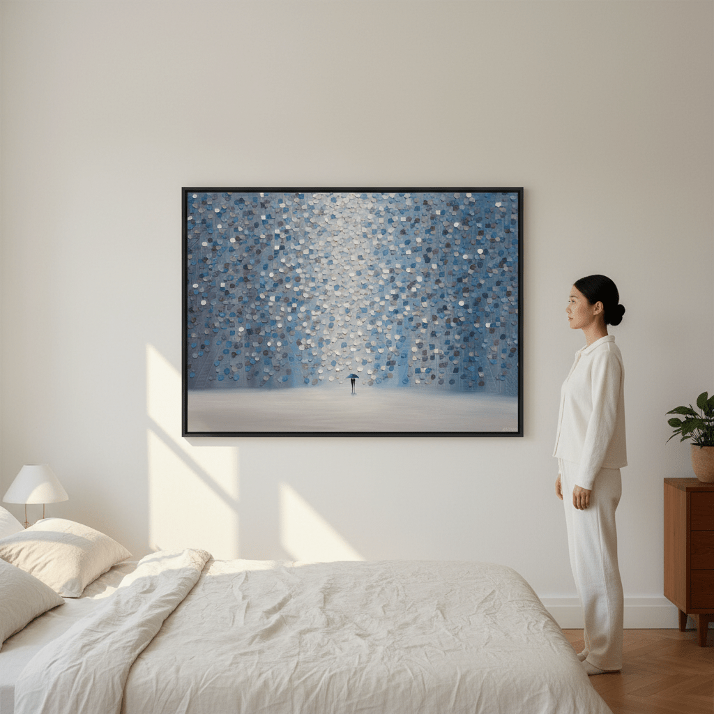 Moonlight Rain by Ekaterina Ermilkina wall - art - picture - poster