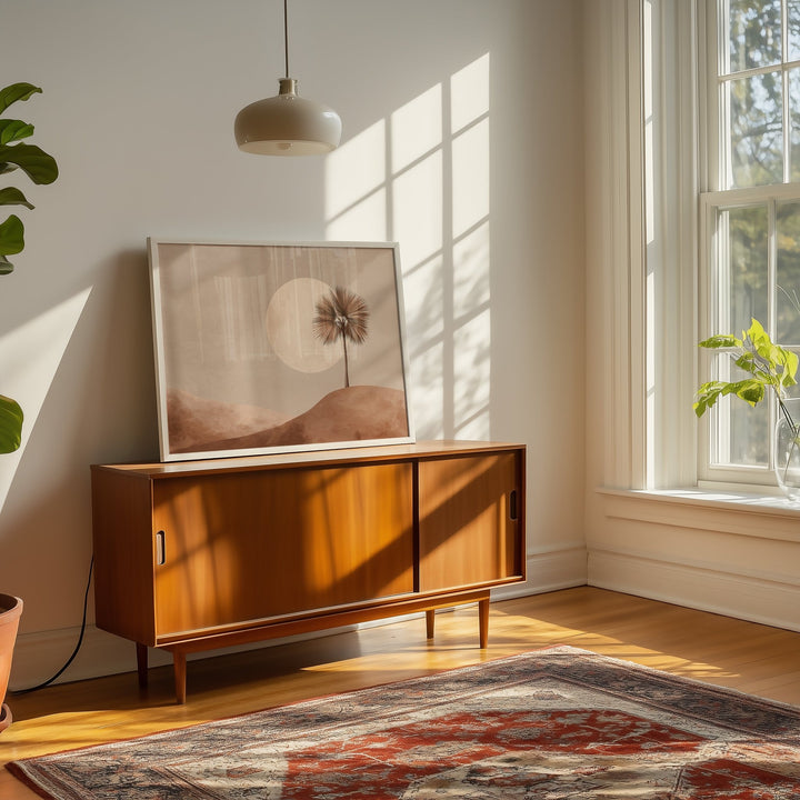 Moonrise Palm Wall Art wall - art - picture - poster