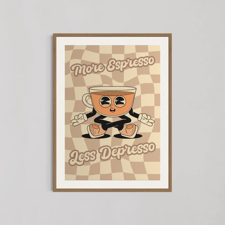 More Espresso Less Depresso Wall Art - Style My Wall