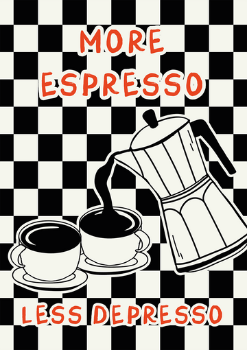 More Espresso Pouring Bialetti - Style My Wall,frame