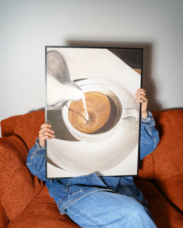 Morning Coffee Art Print by Julia Ockert wall - art - picture - poster