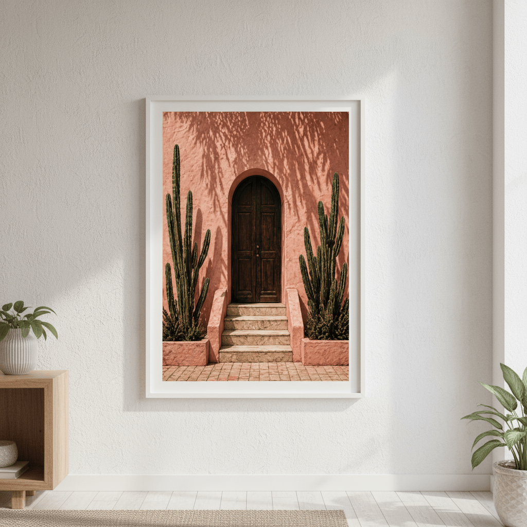 Moroccan Entrance Wall Art wall - art - picture - poster