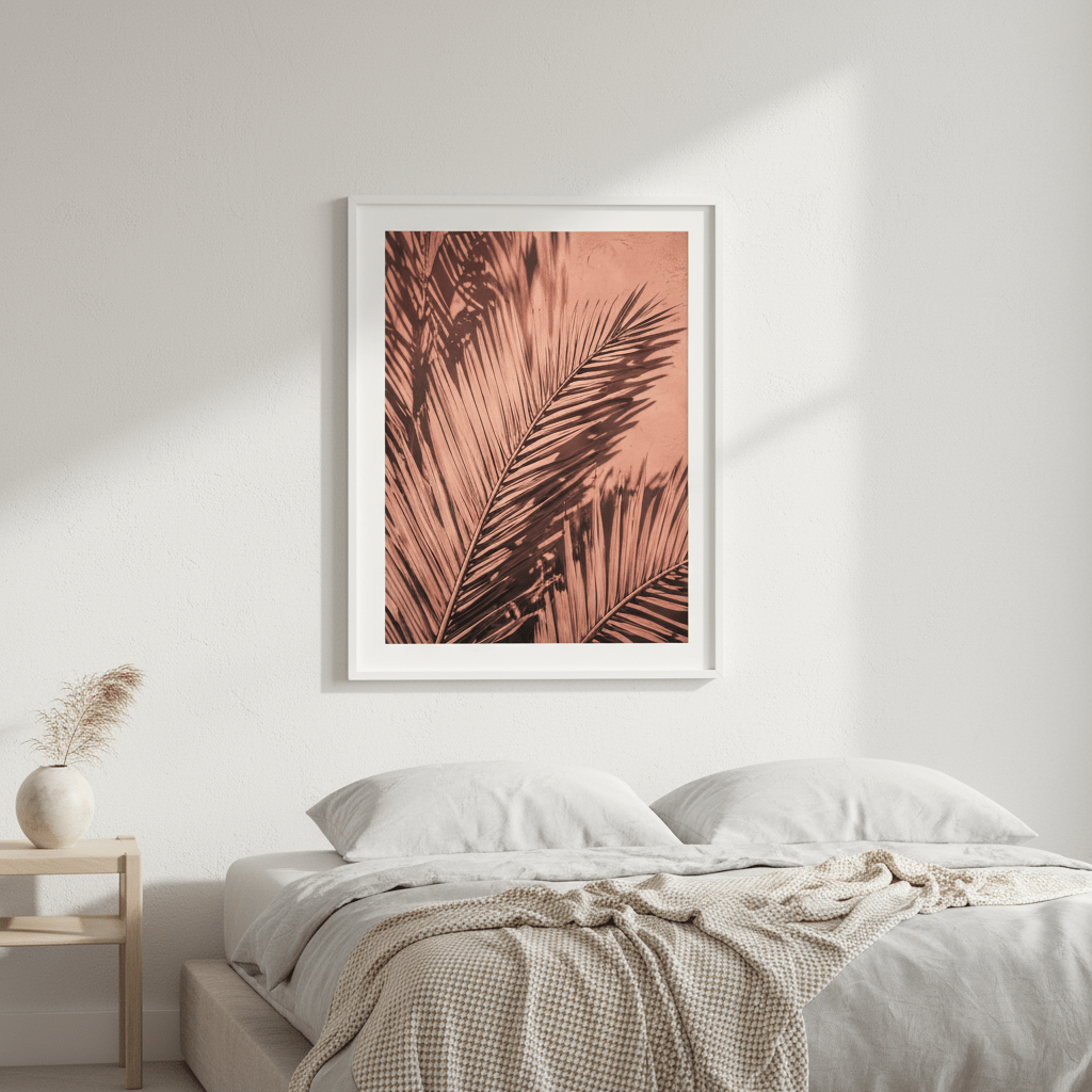 Moroccan Palm Tree wall - art - picture - poster