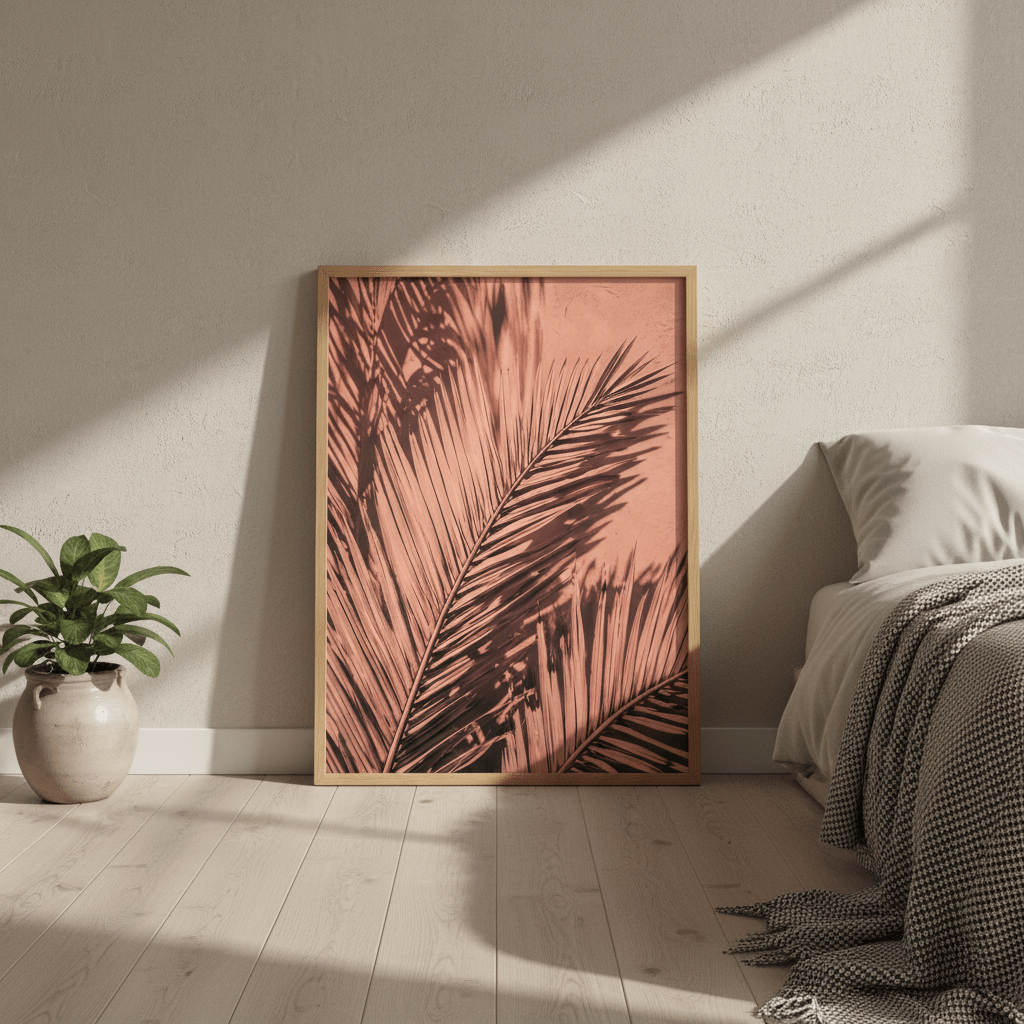 Moroccan Palm Tree wall - art - picture - poster