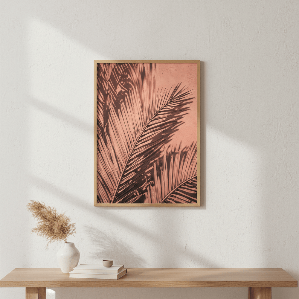 Moroccan Palm Tree wall - art - picture - poster