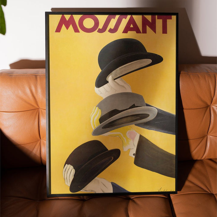 Mossant Hat Vintage Poster wall - art - picture - poster