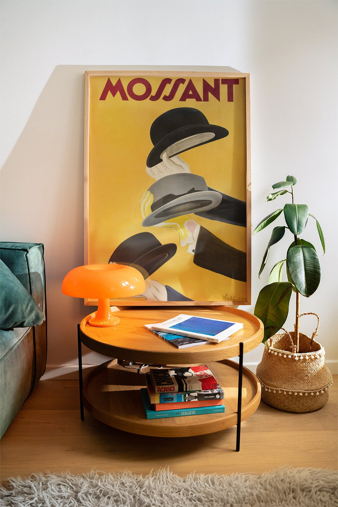 Mossant Hat Vintage Poster wall - art - picture - poster