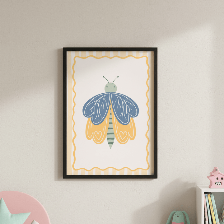 Moth by Menina Lisboa wall - art - picture - poster