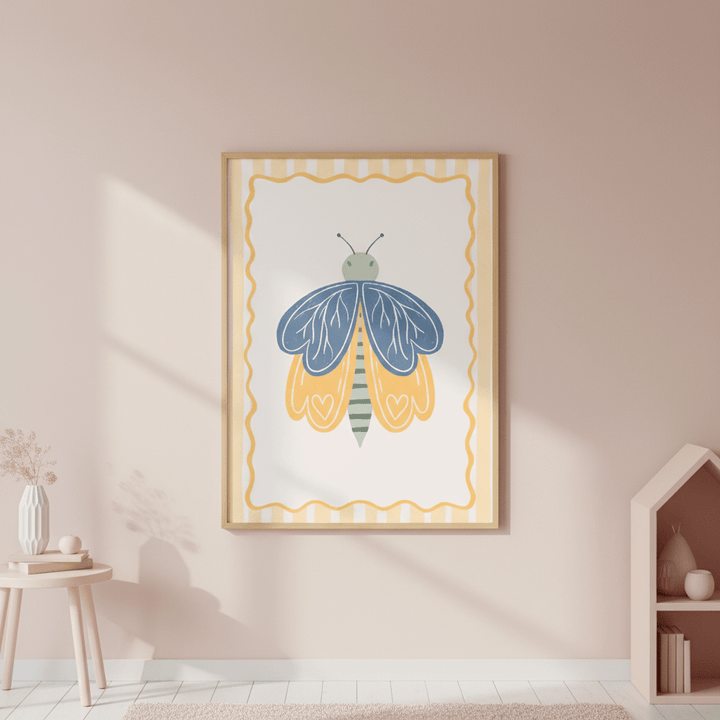 Moth by Menina Lisboa wall - art - picture - poster